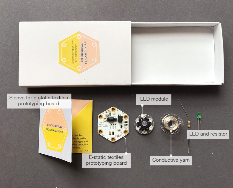 e-statictextiles workshop kit